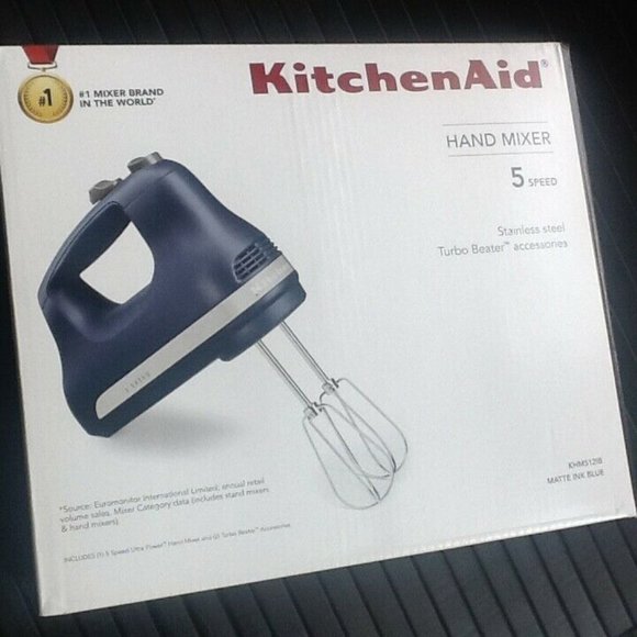 KitchenAid Kitchen Ink Blue Kitchenaid Ultra Power 5speed Hand Mixer